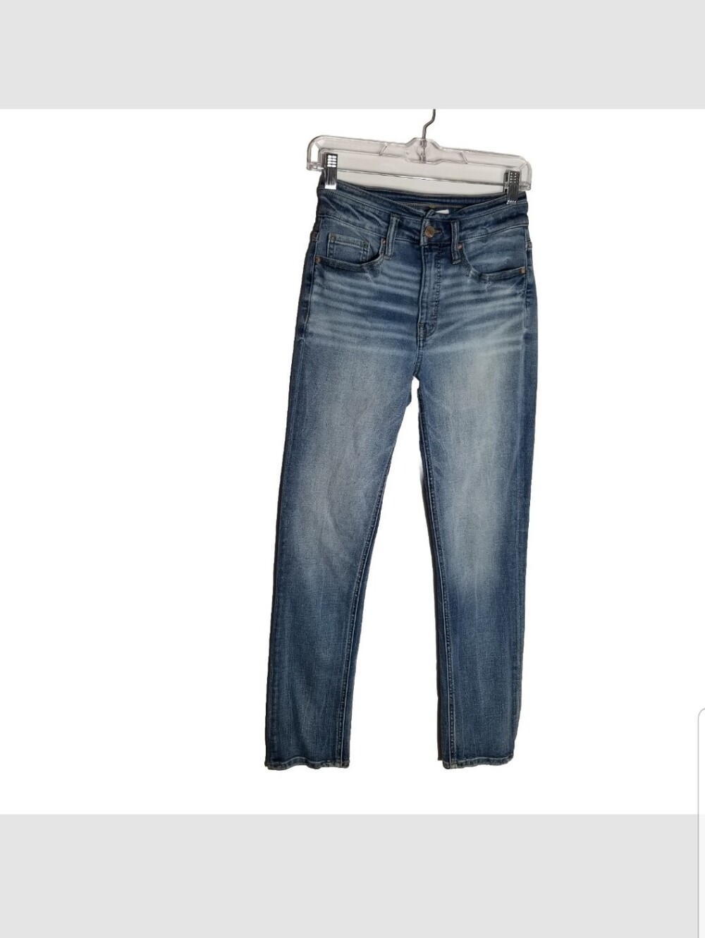 BKE Billie Jeans Women's 27 Slim Fit High Rise Ankle Stretch Blue Denim 26x28